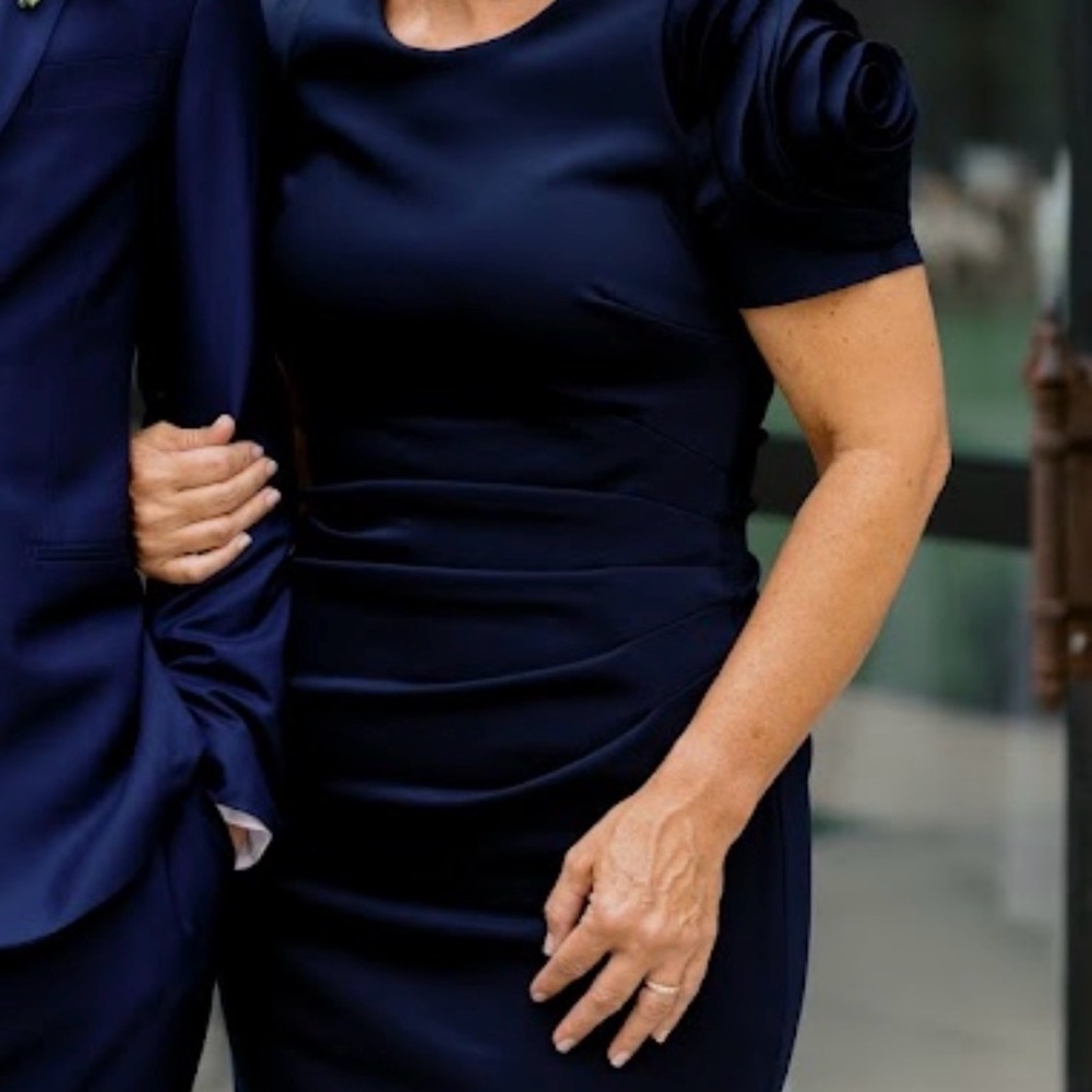 Women’s Navy Formal Dress - Picture 8 of 11